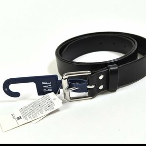 Men's Gap Black Leather Belt Size 38